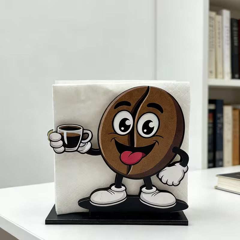 Suporte de Guardanapos Cafetto® – Organização e Charme Decorativo