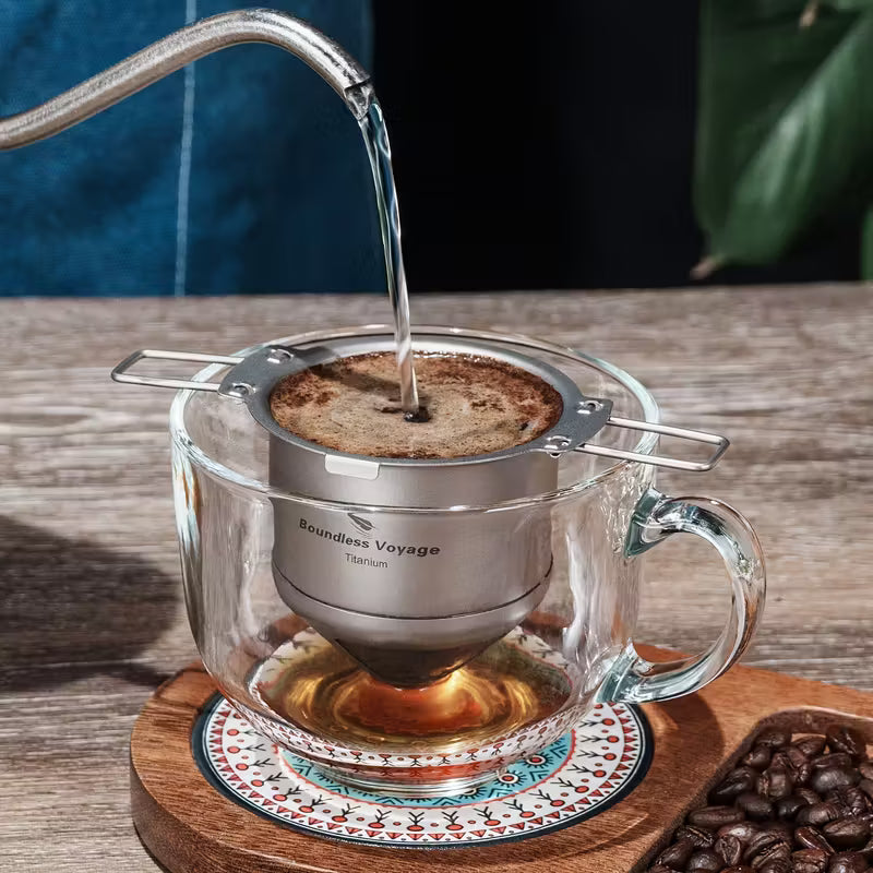 Filtro Titânio Cafetto® – Café Puro e Liberdade Total