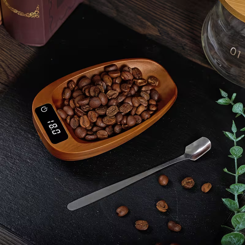 Mini Balança Digital Café 0,1g Recarregável | Precisão Barista Cafetto