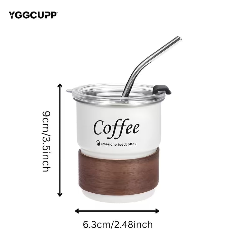 Kit 6 Copos Térmicos 500ml Cafetto – Conjunto Inox Isolado p/ Café, Chá e Viagem