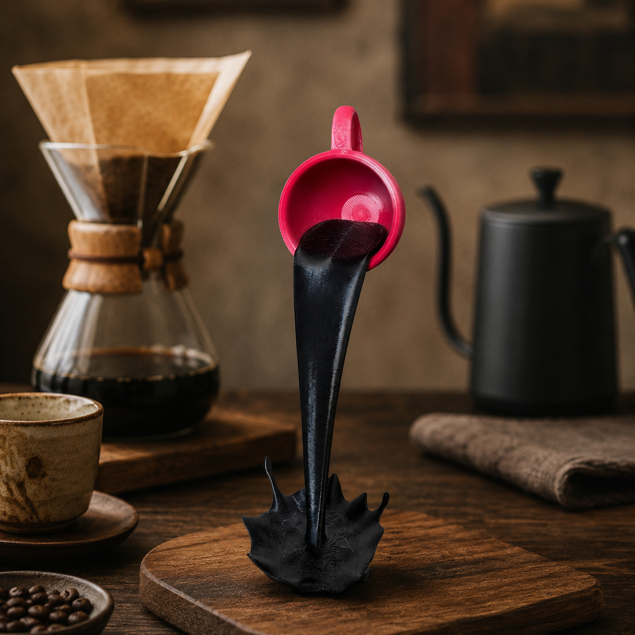 Xícara Flutuante Cafetto® – Impacto Visual e Charme Único