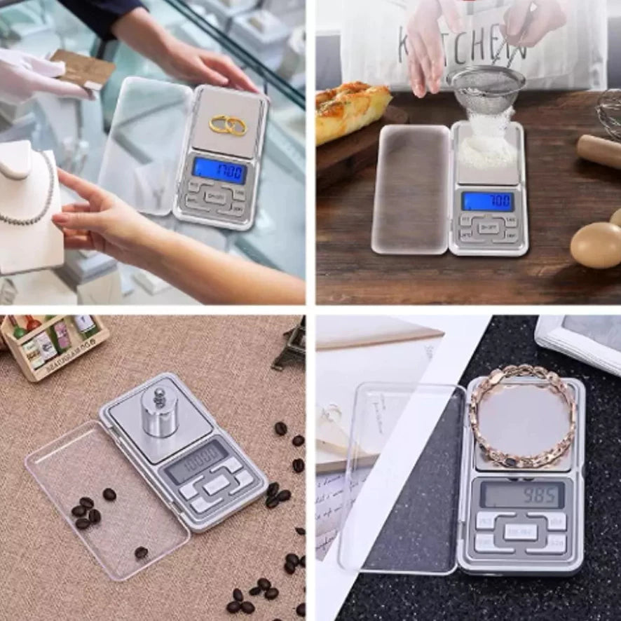 Mini Balança Digital Cafetto® – Precisão e Controle Total