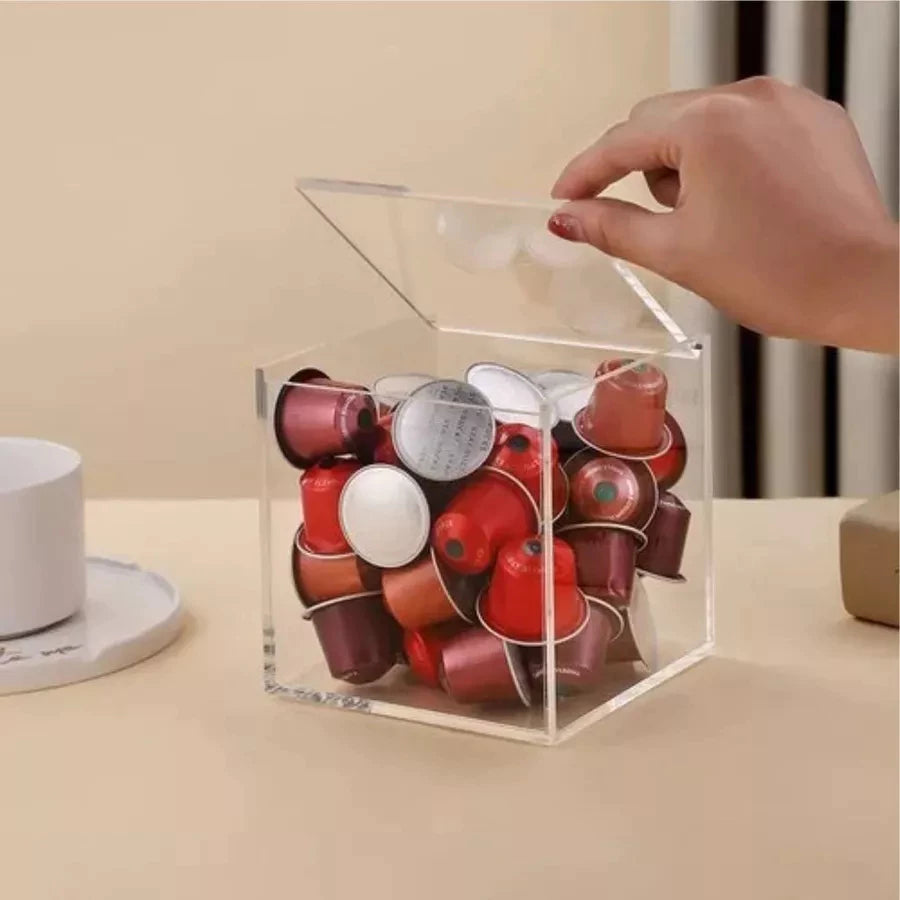 Porta Cápsulas Acrílico Cafetto® – Organização e Elegância