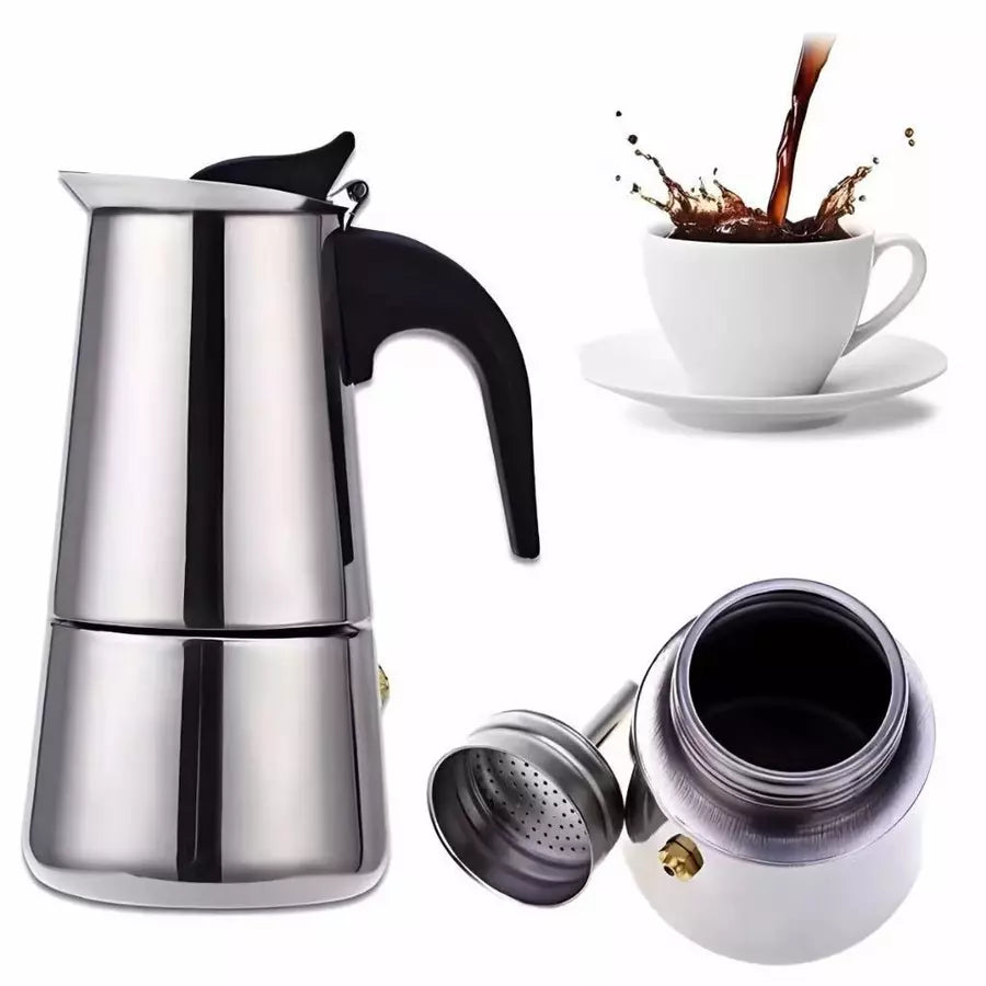 Cafeteira Inox 12 Xícaras Cafetto® – Sabor e Durabilidade