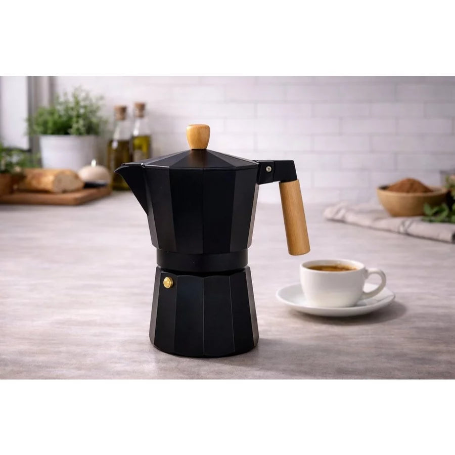 Cafeteira Italiana Milão Cafetto® – Sabor Intenso e Praticidade