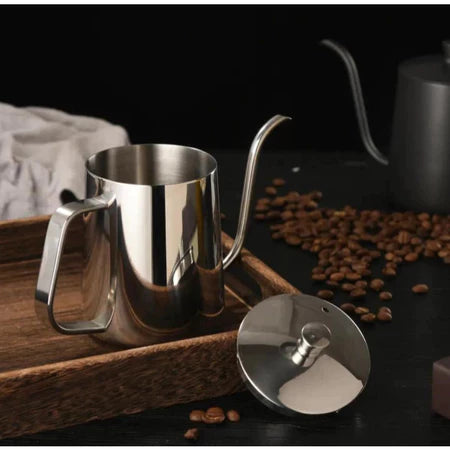 Chaleira Bico Fino Inox 600ml | Precisão Barista Pour Over Cafetto