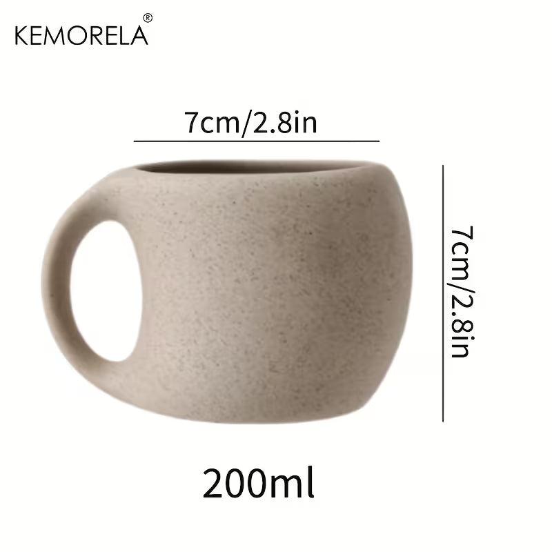 Xícara de Cerâmica Artística Pontilhada | Latte, Cappuccino e Chá – Cafetto