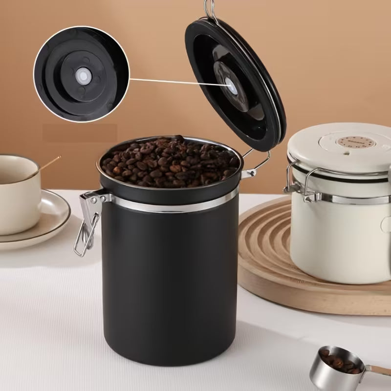 Pote de Café Inox Cafetto® – Frescor e Proteção Total