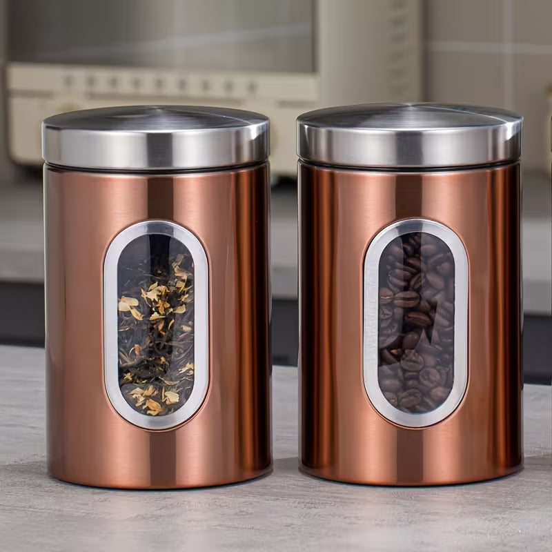 Recipiente Selado Cafetto® – Organização e Frescor Visível