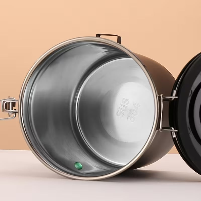 Pote de Café Inox Cafetto® – Frescor e Proteção Total