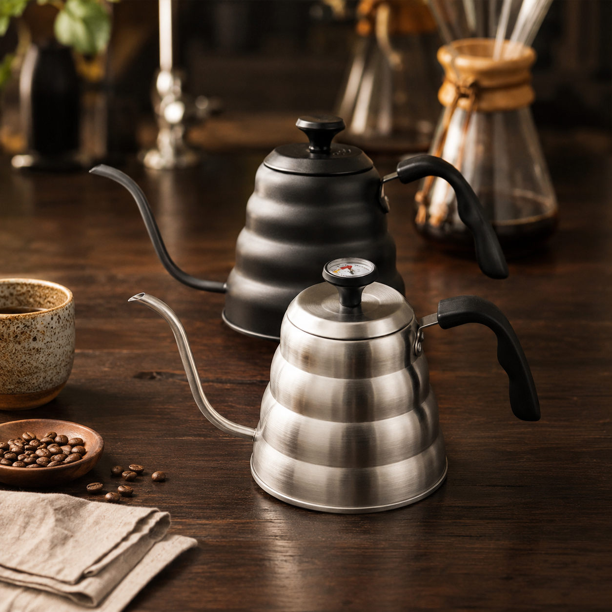 Chaleira Barista Cafetto® – Precisão e Controle Perfeito