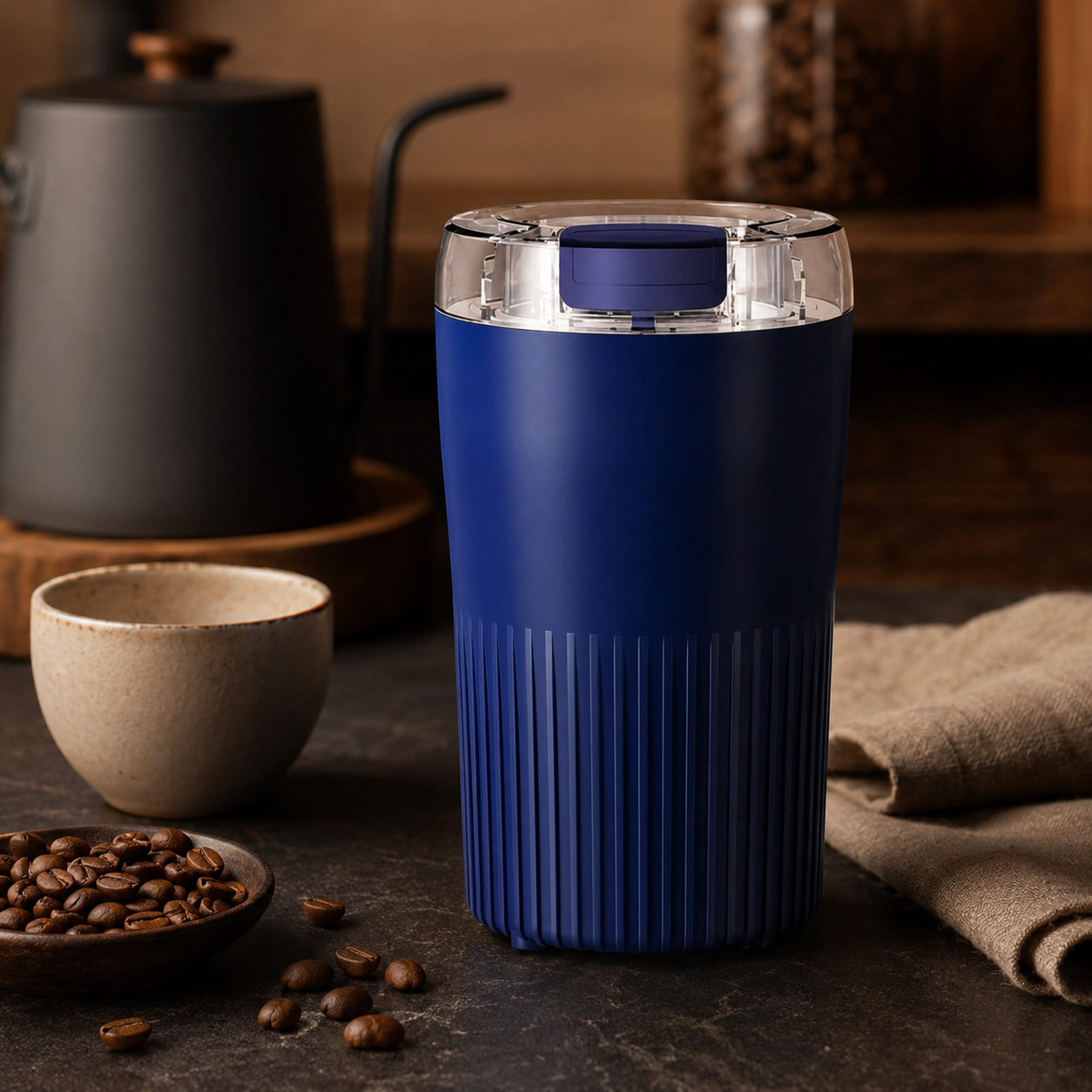 Moedor Elétrico de Café Premium 110V | Grãos e Especiarias Cafetto
