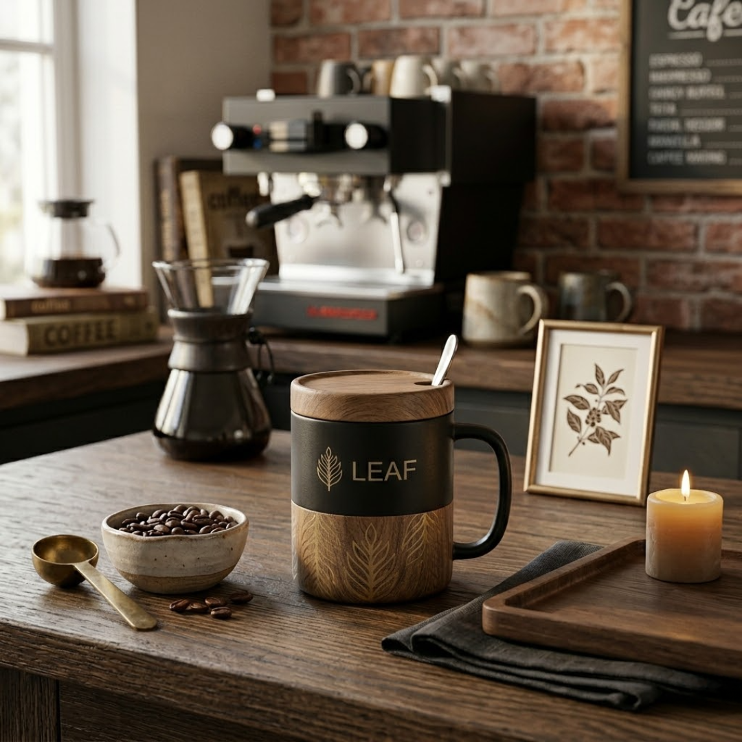 Vaso Grão de Café Cafetto® – Charme e Personalidade Decorativa