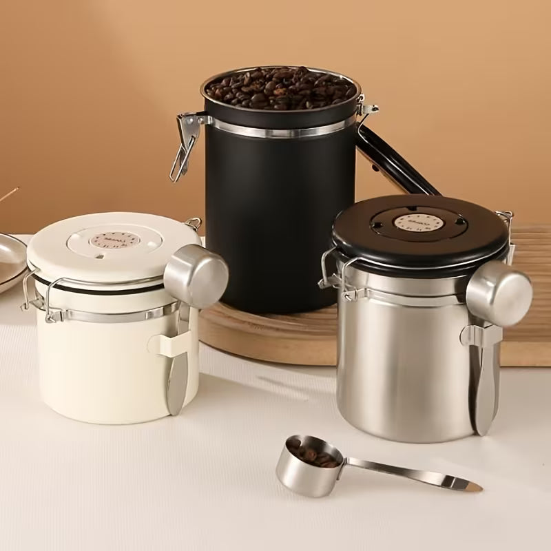 Pote de Café Inox Cafetto® – Frescor e Proteção Total