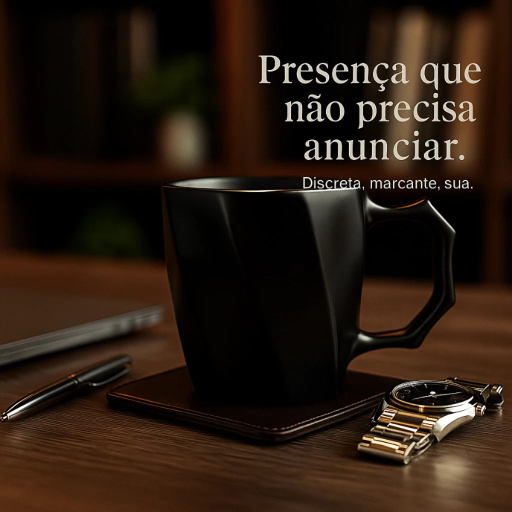 Kit 4 Canecas Cayan 260ml Cerâmica Premium | Design Geométrico Colorido – Cafetto