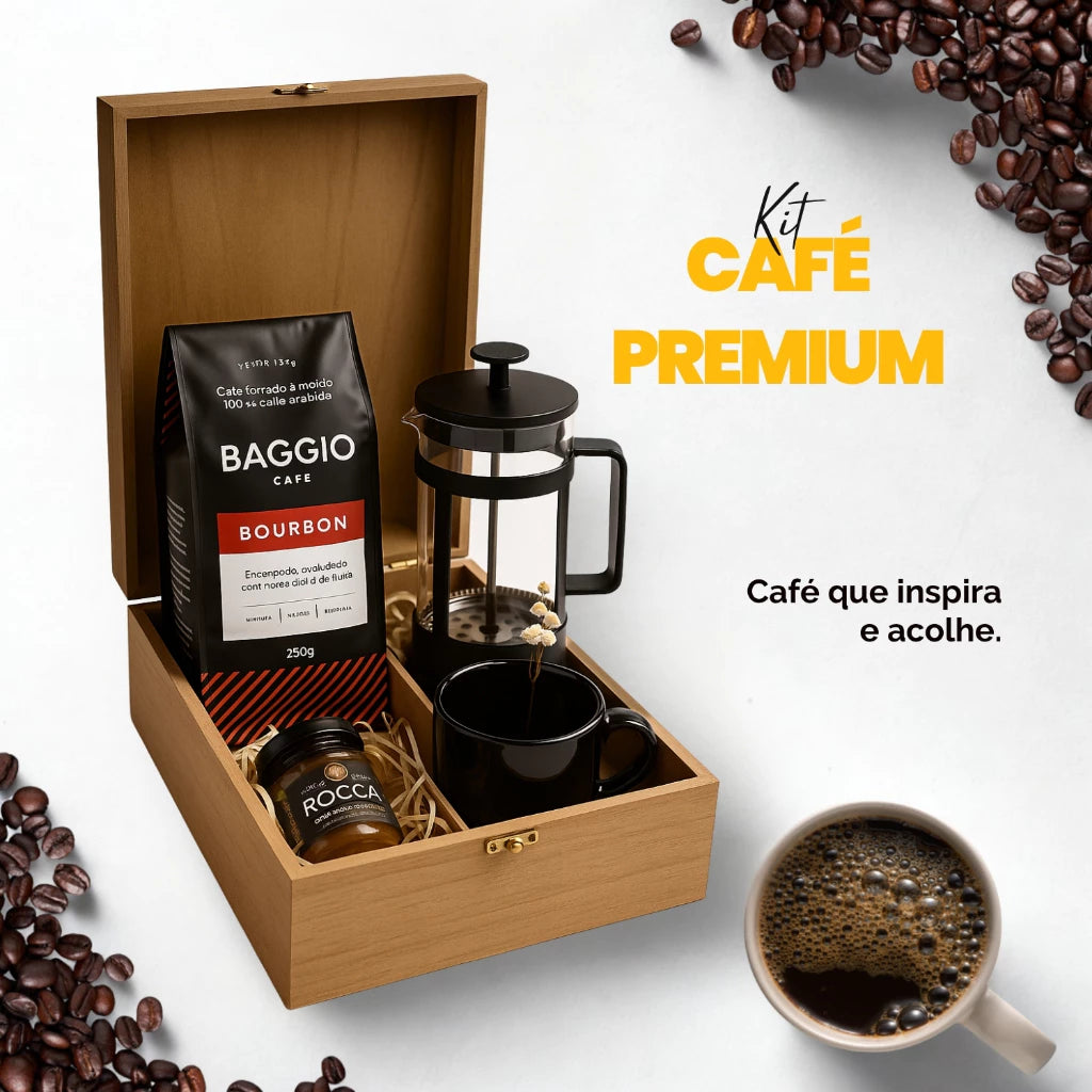 Kit Presente Café Cafetto® – Sofisticação e Experiência Premium