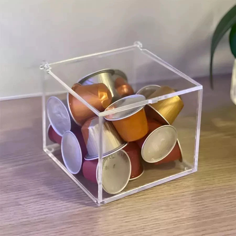 Porta Cápsulas Acrílico Cafetto® – Organização e Elegância