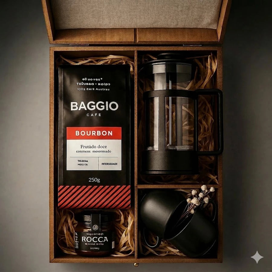 Kit Presente Café Cafetto® – Sofisticação e Experiência Premium