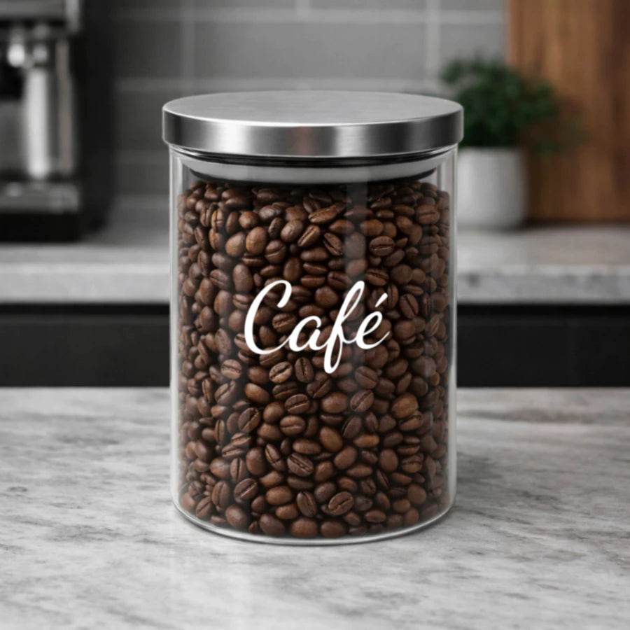 Pote Hermético Cafetto® – Frescor e Organização Duradoura