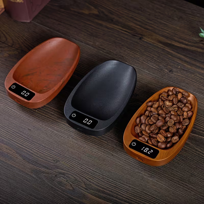 Mini Balança Digital Café 0,1g Recarregável | Precisão Barista Cafetto