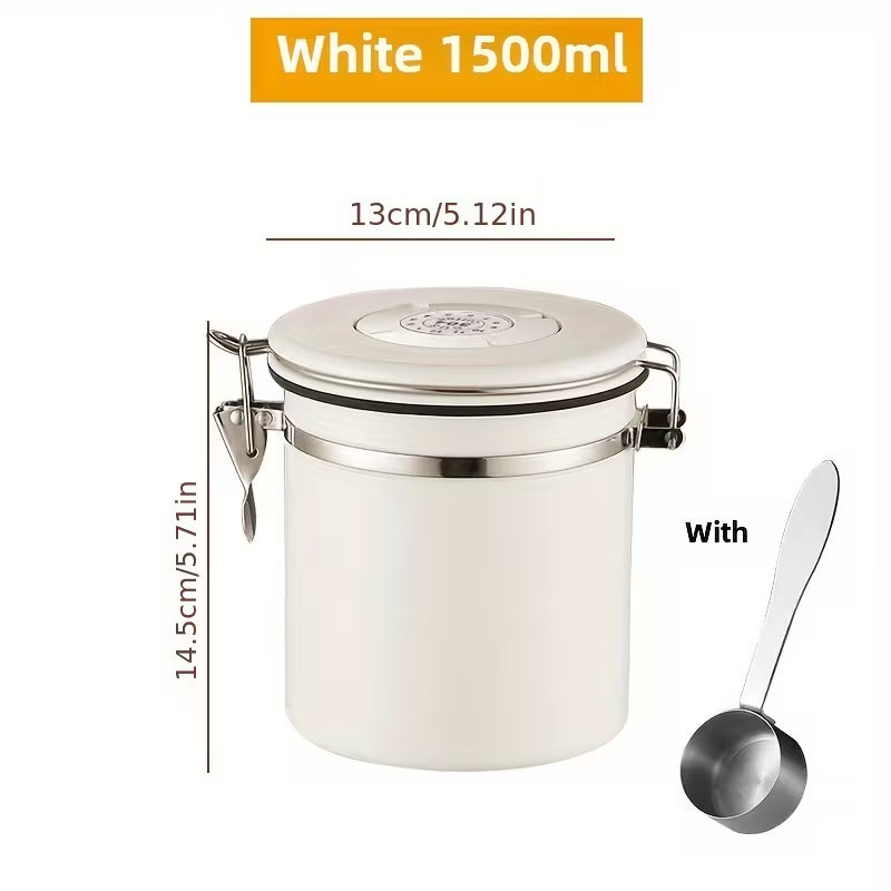 Pote de Café Inox Cafetto® – Frescor e Proteção Total