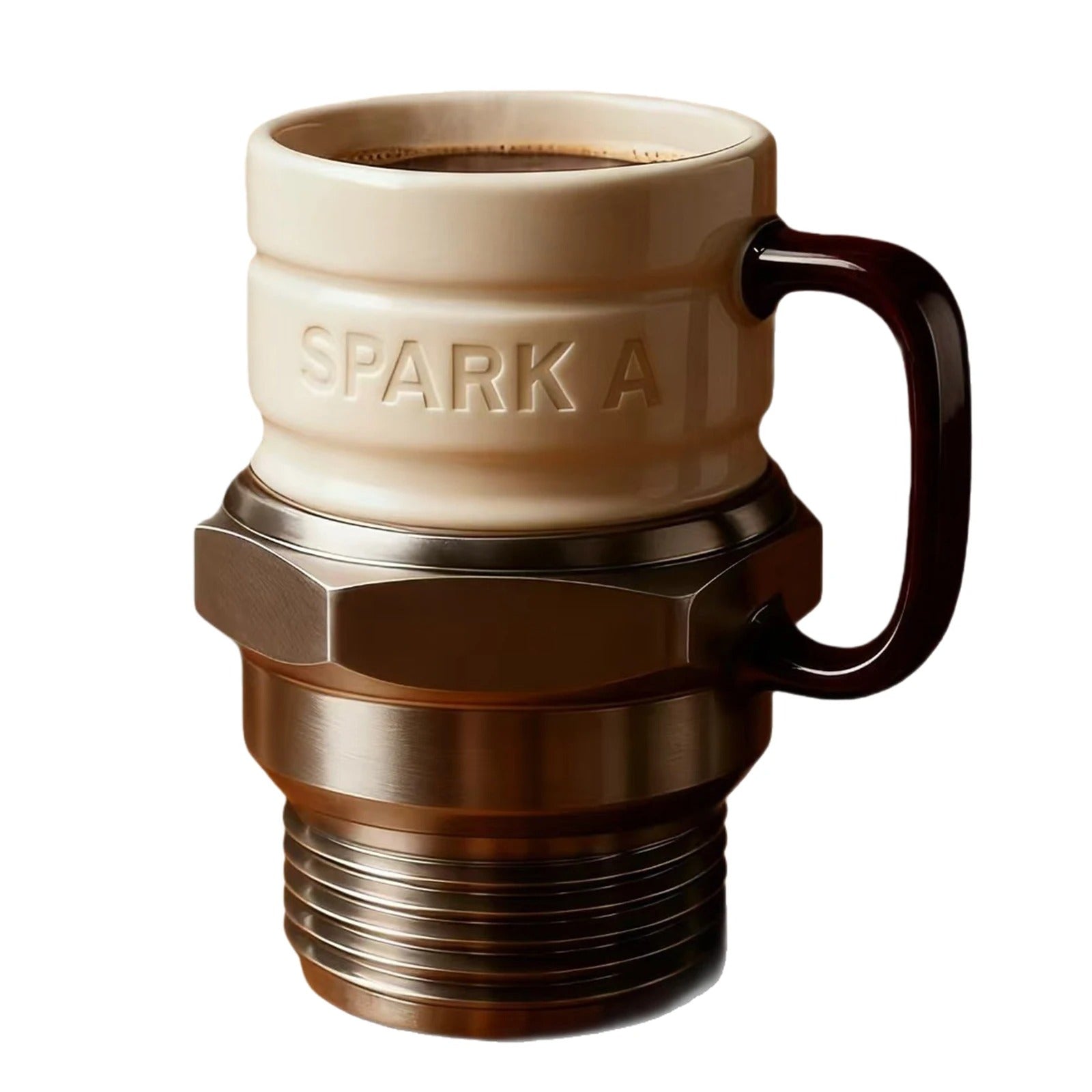 Caneca Automotiva Vela de Ignição Premium | Design Industrial Exclusivo – Cafetto