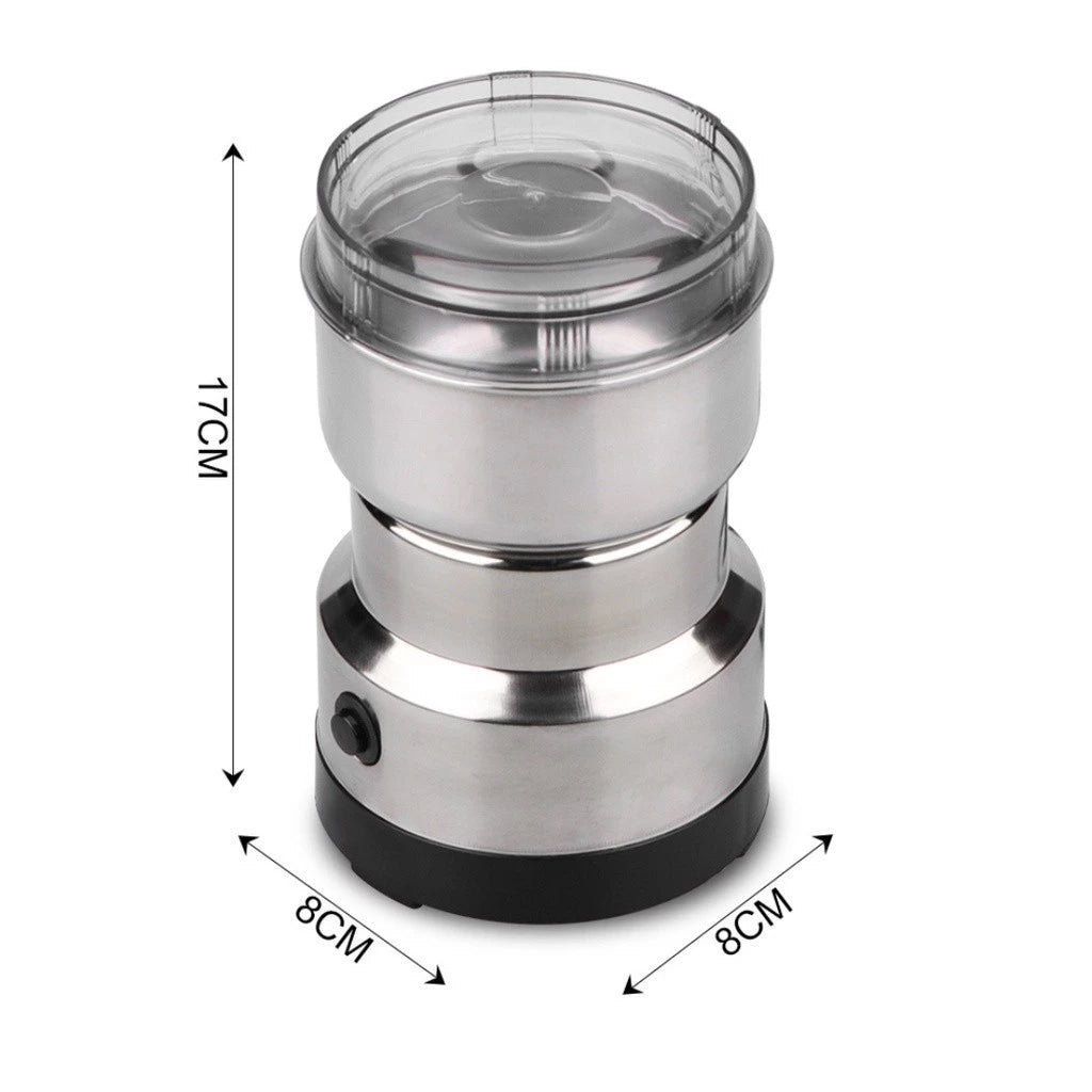 Moedor Elétrico de Café Inox Multifuncional 150W | Grãos e Especiarias Cafetto