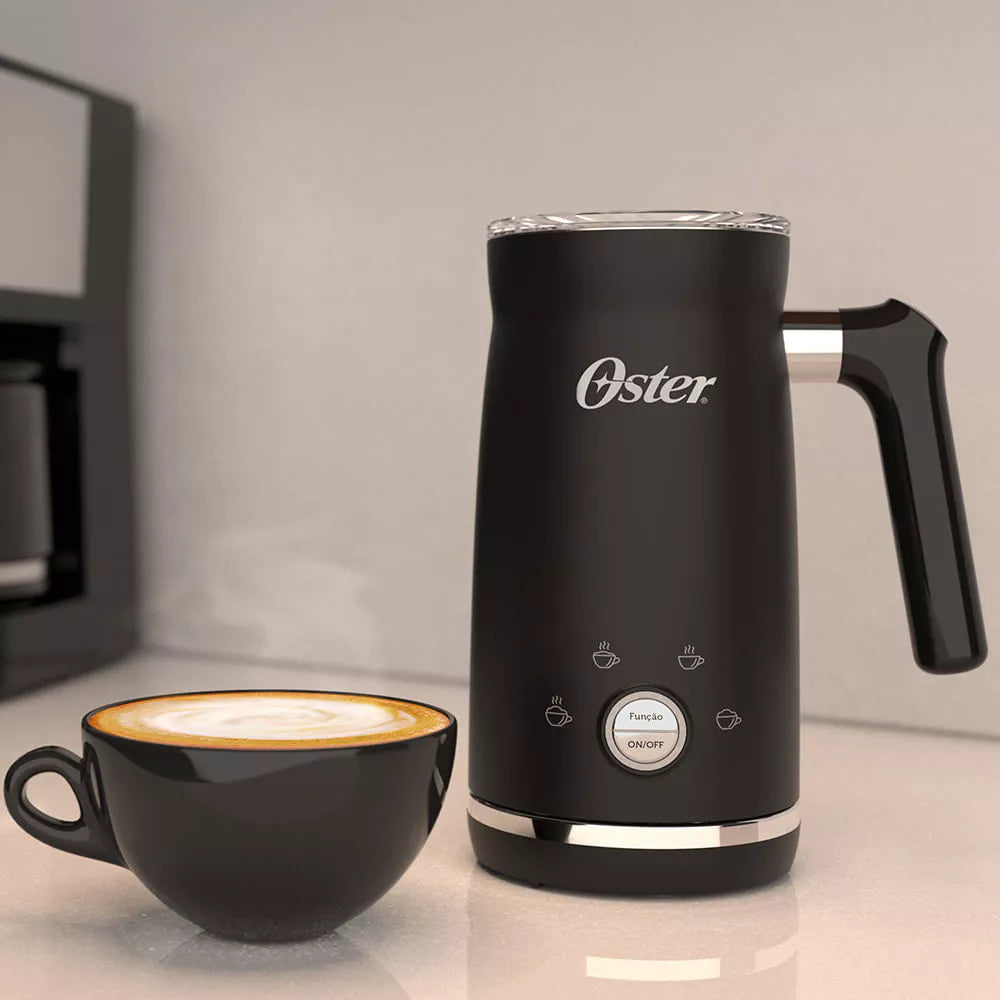 Espumador Oster 4 em 1 Cafetto® – Cremosidade e Praticidade